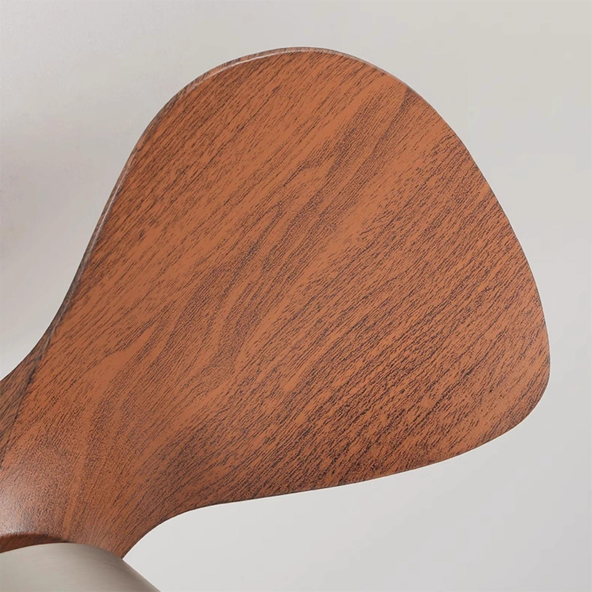 Zanorir Modern Minimalist Natural Wooden Acrylic Ceiling Fan Light