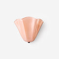 Corala Wall Lamp Fan-Shaped Pastel Glass