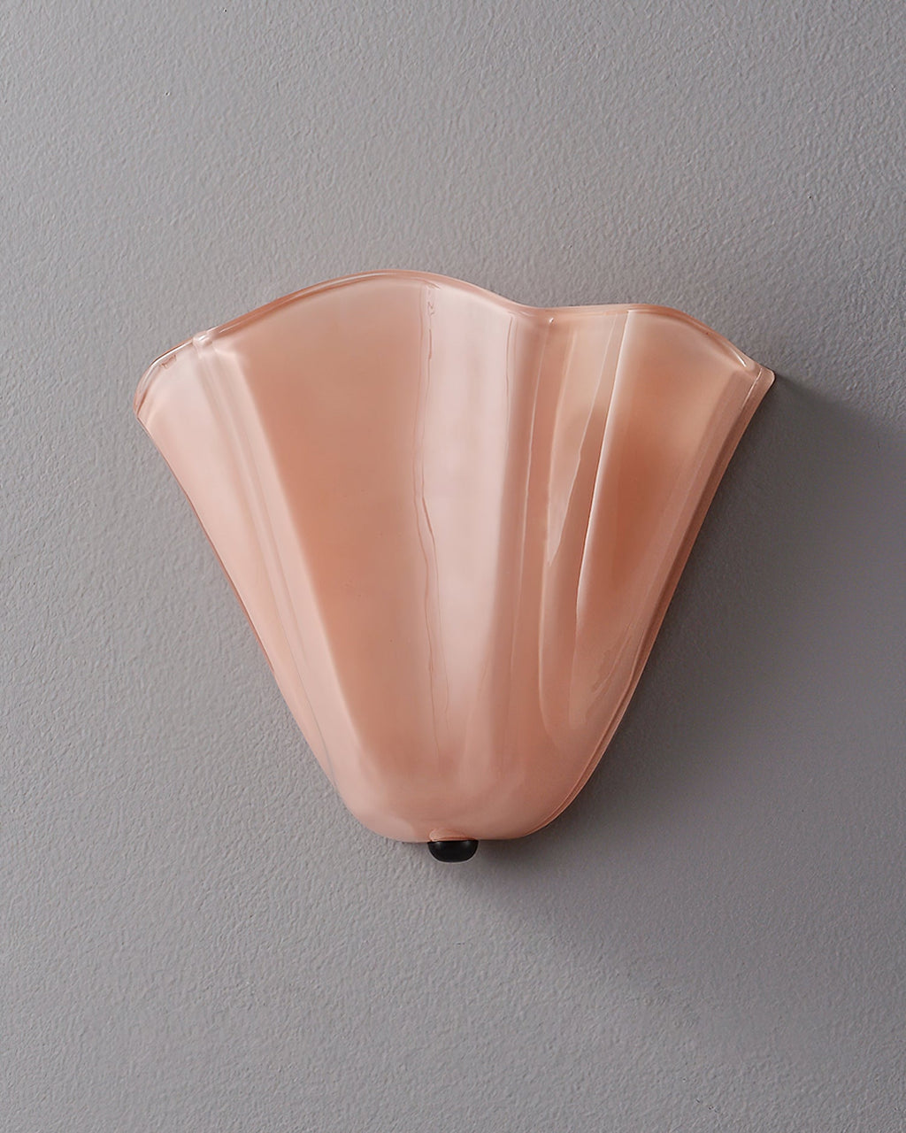 Corala Wall Lamp Fan-Shaped Pastel Glass