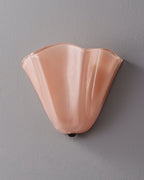 Corala Wall Lamp Fan-Shaped Pastel Glass