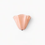 Corala Wall Lamp Fan-Shaped Pastel Glass