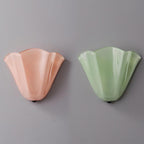 Corala Wall Lamp Fan-Shaped Pastel Glass