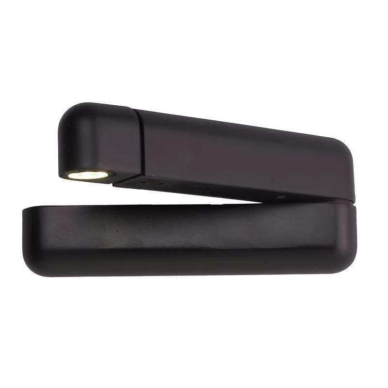 Lustra Wall Lamp Black LED Adjustable USB