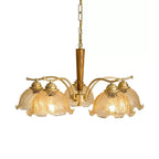 Ogle Individual Creativity Flower Glass Chandelier