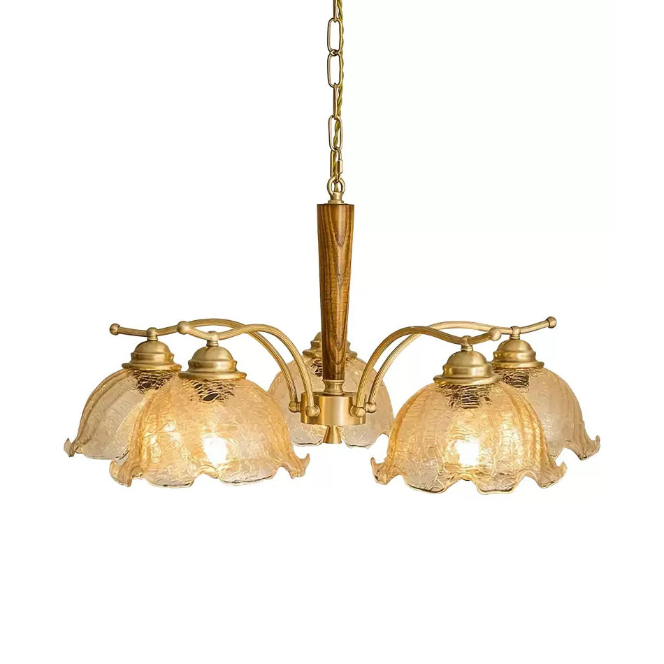 Ogle Individual Creativity Flower Glass Chandelier
