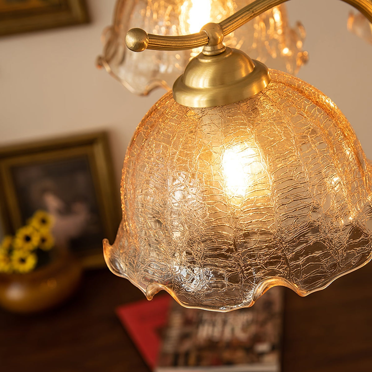 Ogle Individual Creativity Flower Glass Chandelier