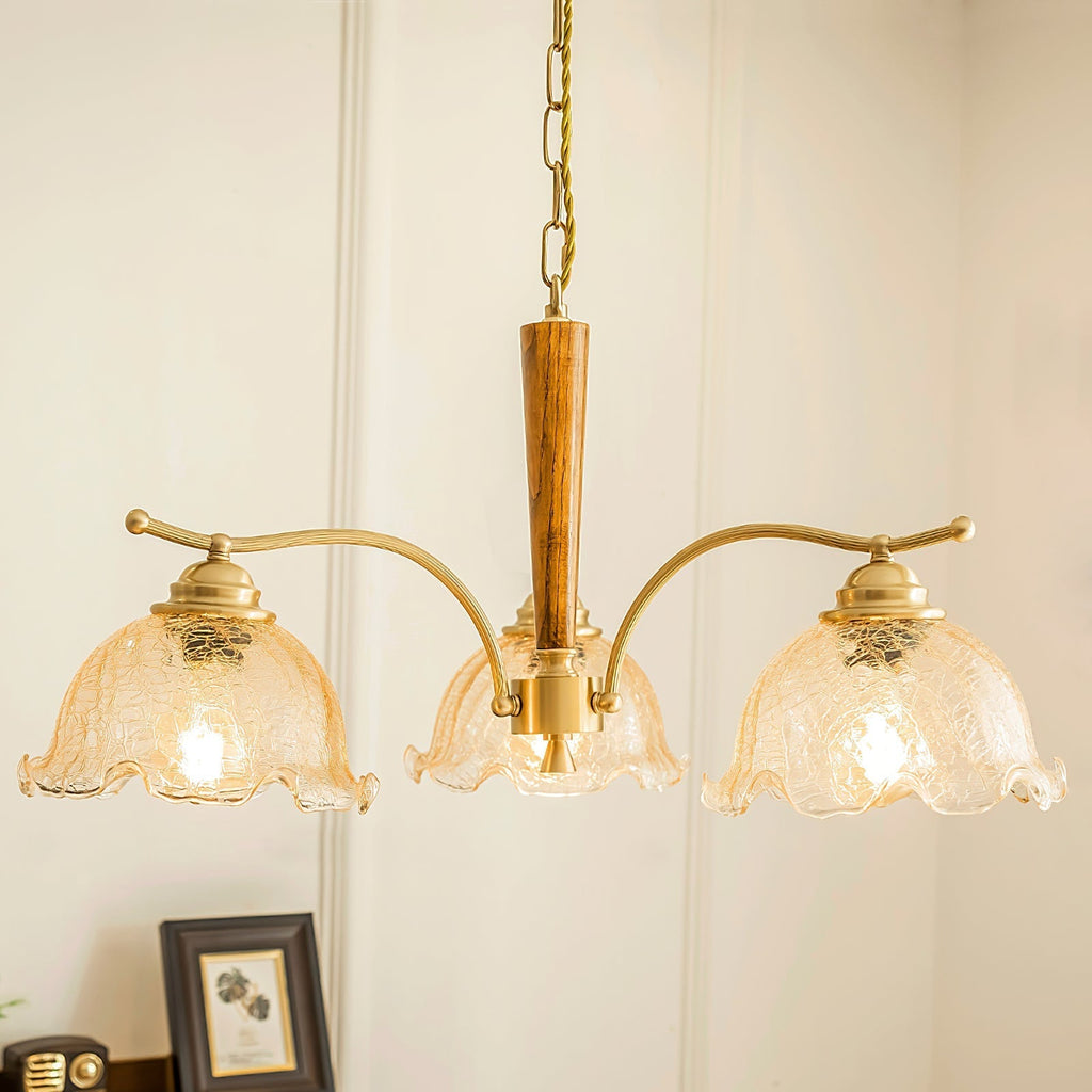 Ogle Individual Creativity Flower Glass Chandelier