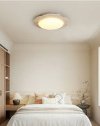 Crater Modern Travertine Ceiling Light