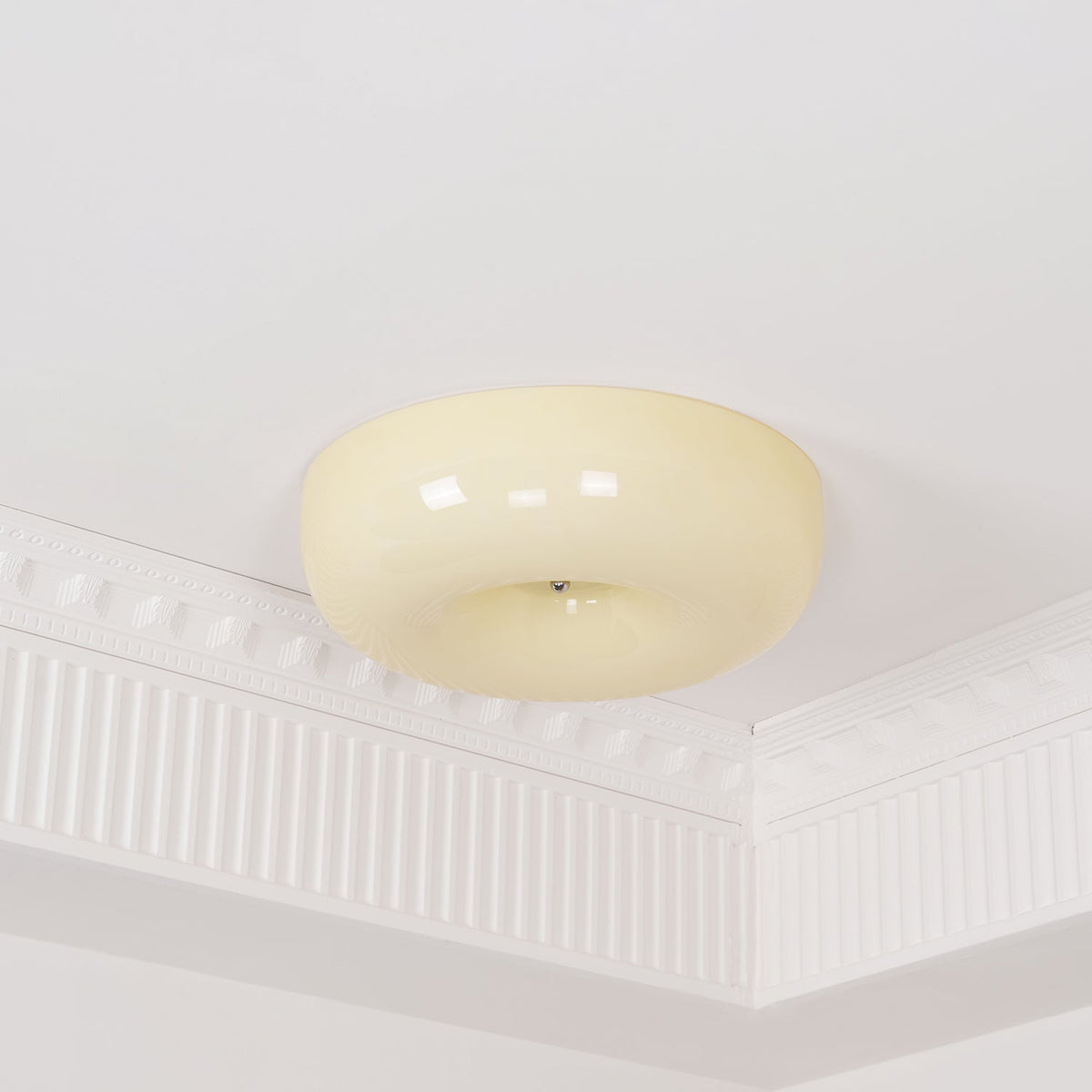 Ulsolir Premium Elegance Art Button Glass Ceiling Lamp