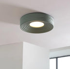Ceiling Light Ribbed Acrylic Canopy Textured Fixture