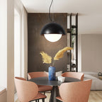Avdoraris Dome-Shaped Travertine Pendant Light
