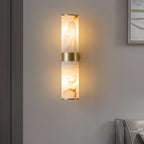 Sway Modern Minimalist Vanity Alabaster Sconce Wall Lamp