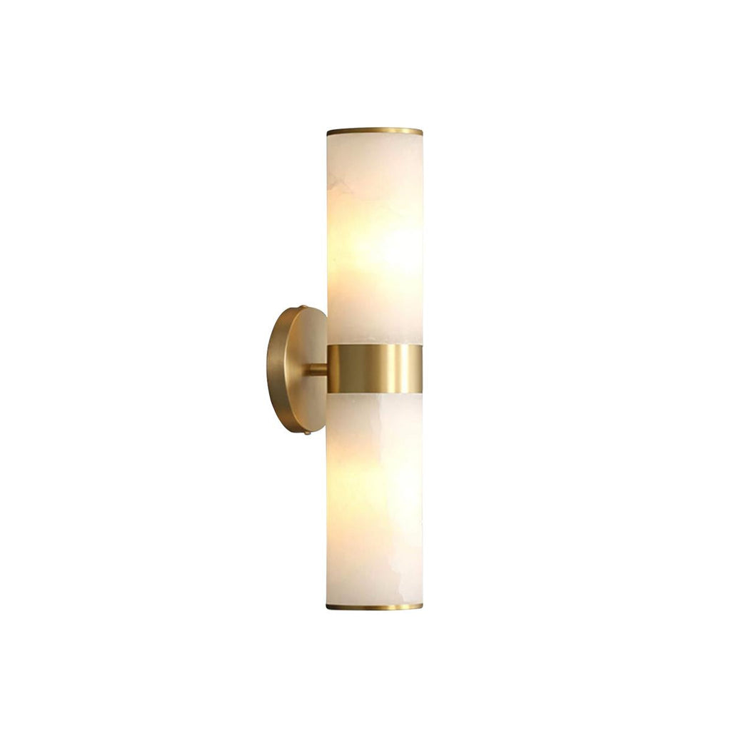 Sway Modern Minimalist Vanity Alabaster Sconce Wall Lamp