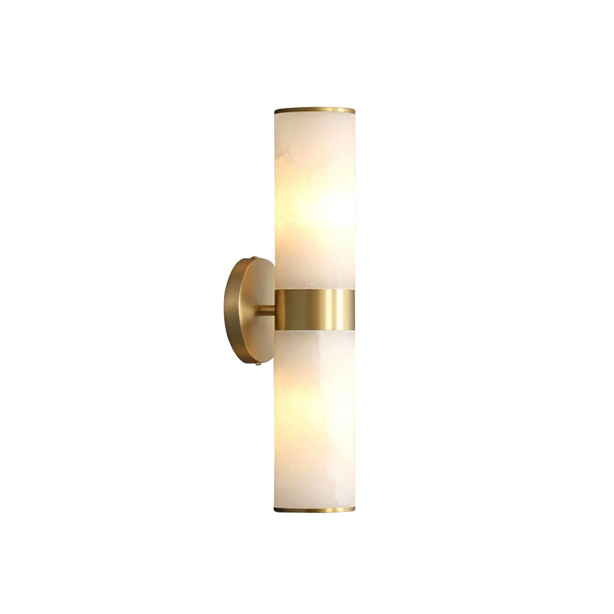 Sway Modern Minimalist Vanity Alabaster Sconce Wall Lamp