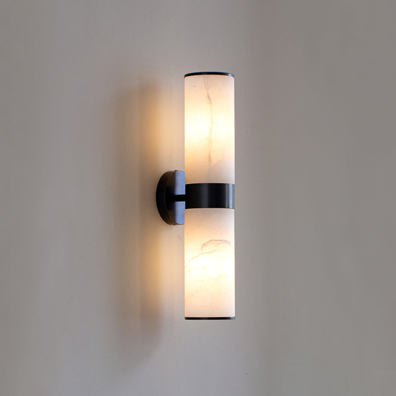 Sway Modern Minimalist Vanity Alabaster Sconce Wall Lamp