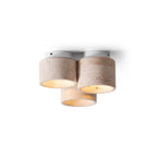 Ritta  Ceiling Light 3 head Travertine