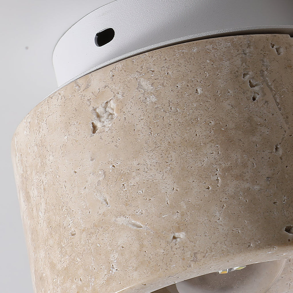 Ritta  Ceiling Light 3 head Travertine
