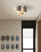 Ritta  Ceiling Light 3 head Travertine