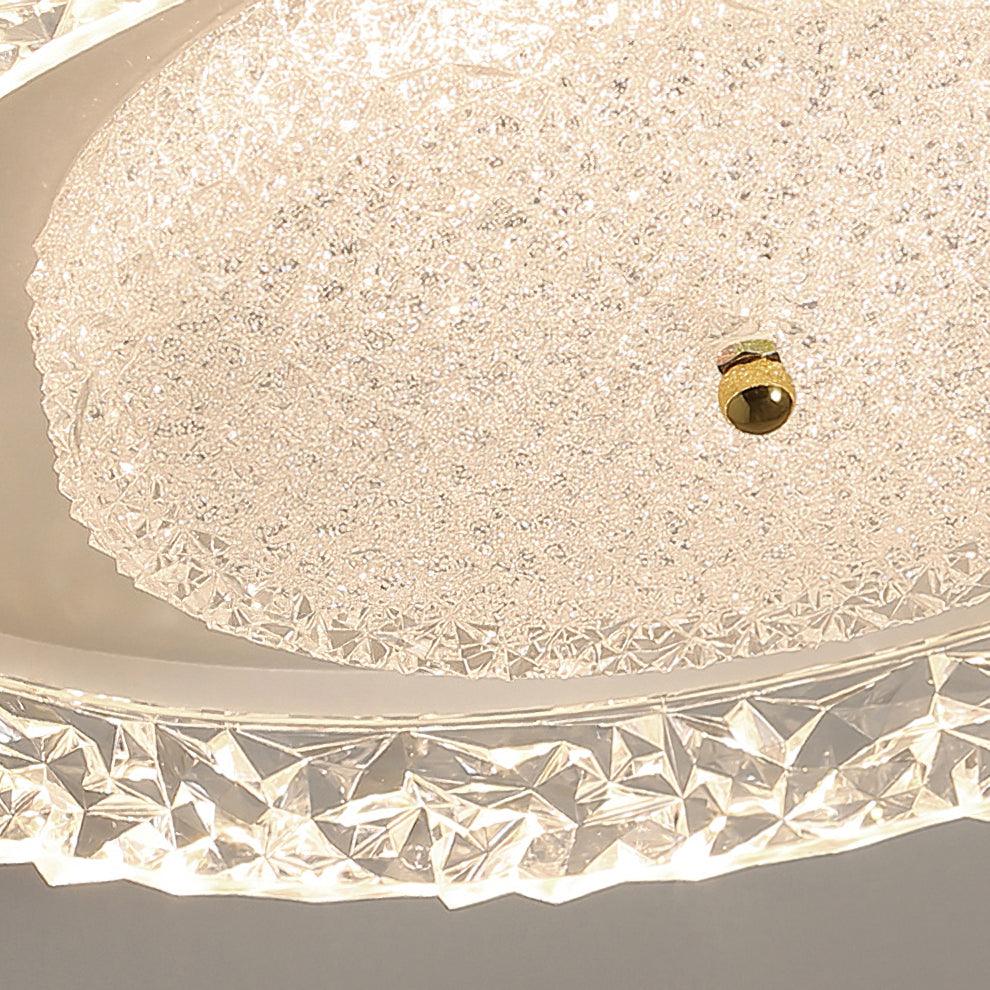 Agave Postmodern Luxury Embedded Crystal Ceiling lamp