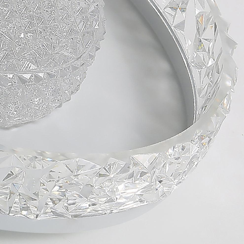 Agave Postmodern Luxury Embedded Crystal Ceiling lamp