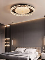 Agave Postmodern Luxury Embedded Crystal Ceiling lamp