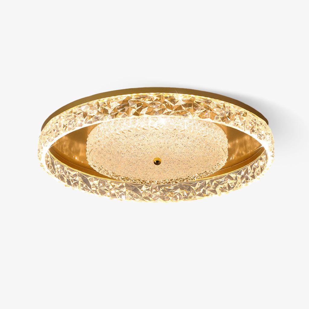 Agave Postmodern Luxury Embedded Crystal Ceiling lamp
