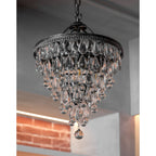Blink Unique Inverted Pyramid Crystal Chandelier