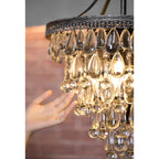 Blink Unique Inverted Pyramid Crystal Chandelier