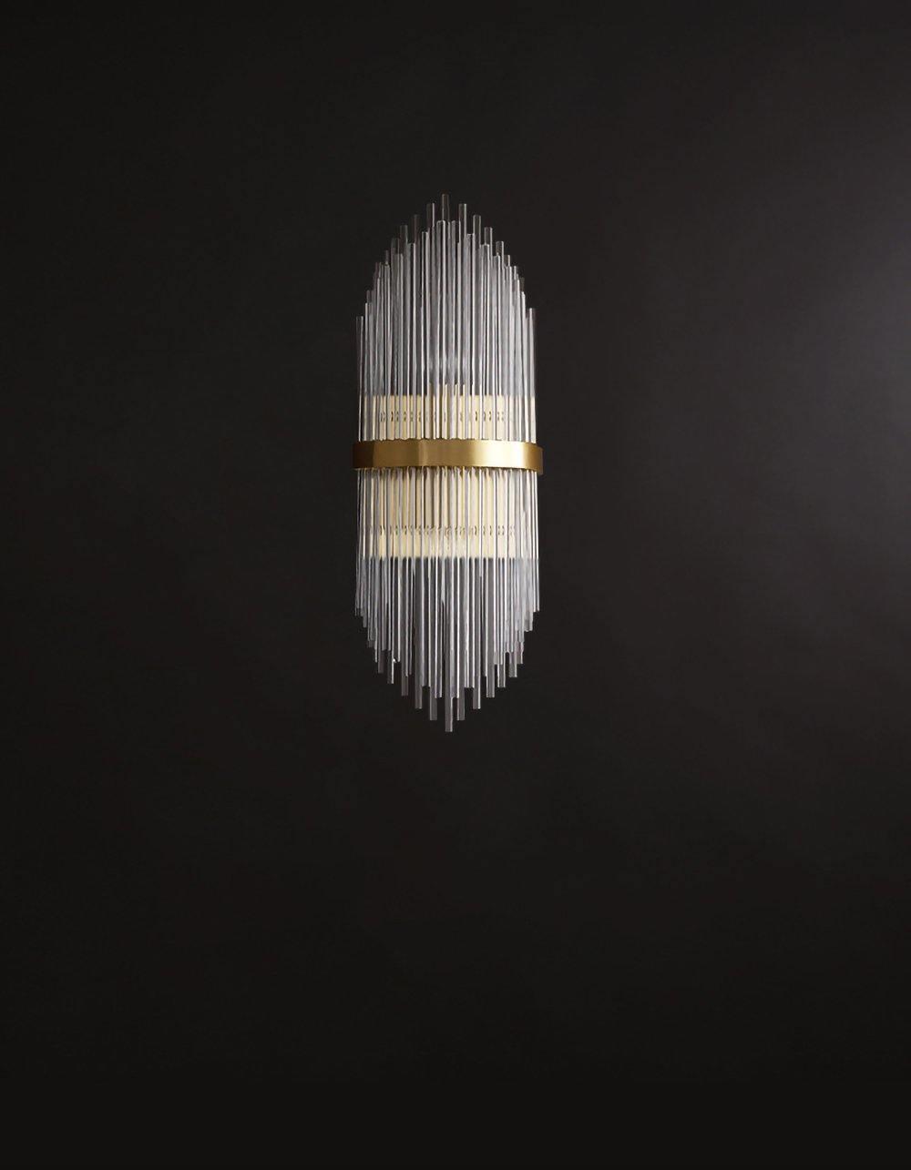 Ildorel Postmodern Luxury Crystal Wall Lamp