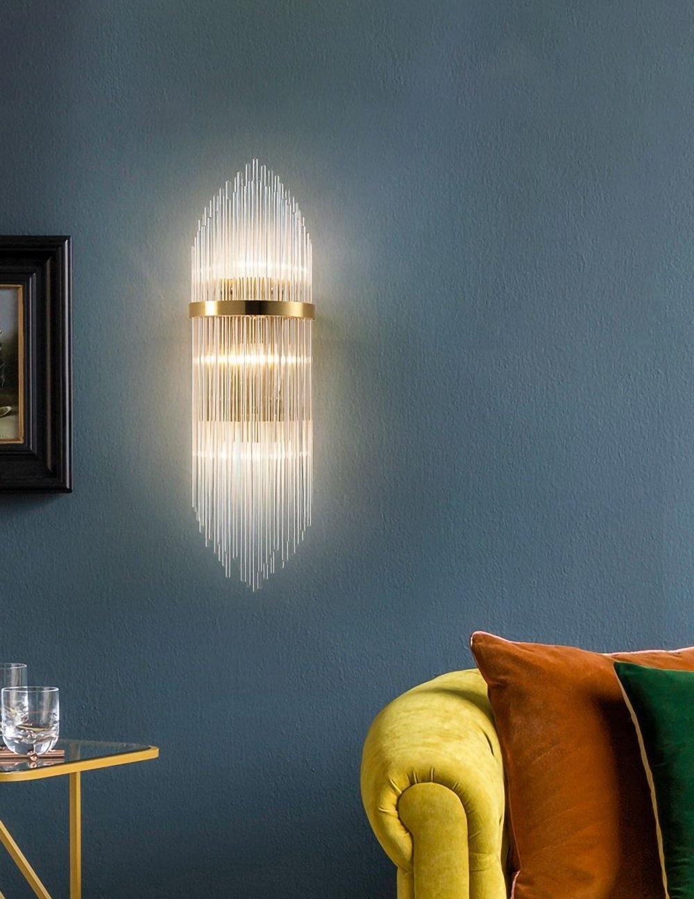 Ildorel Postmodern Luxury Crystal Wall Lamp