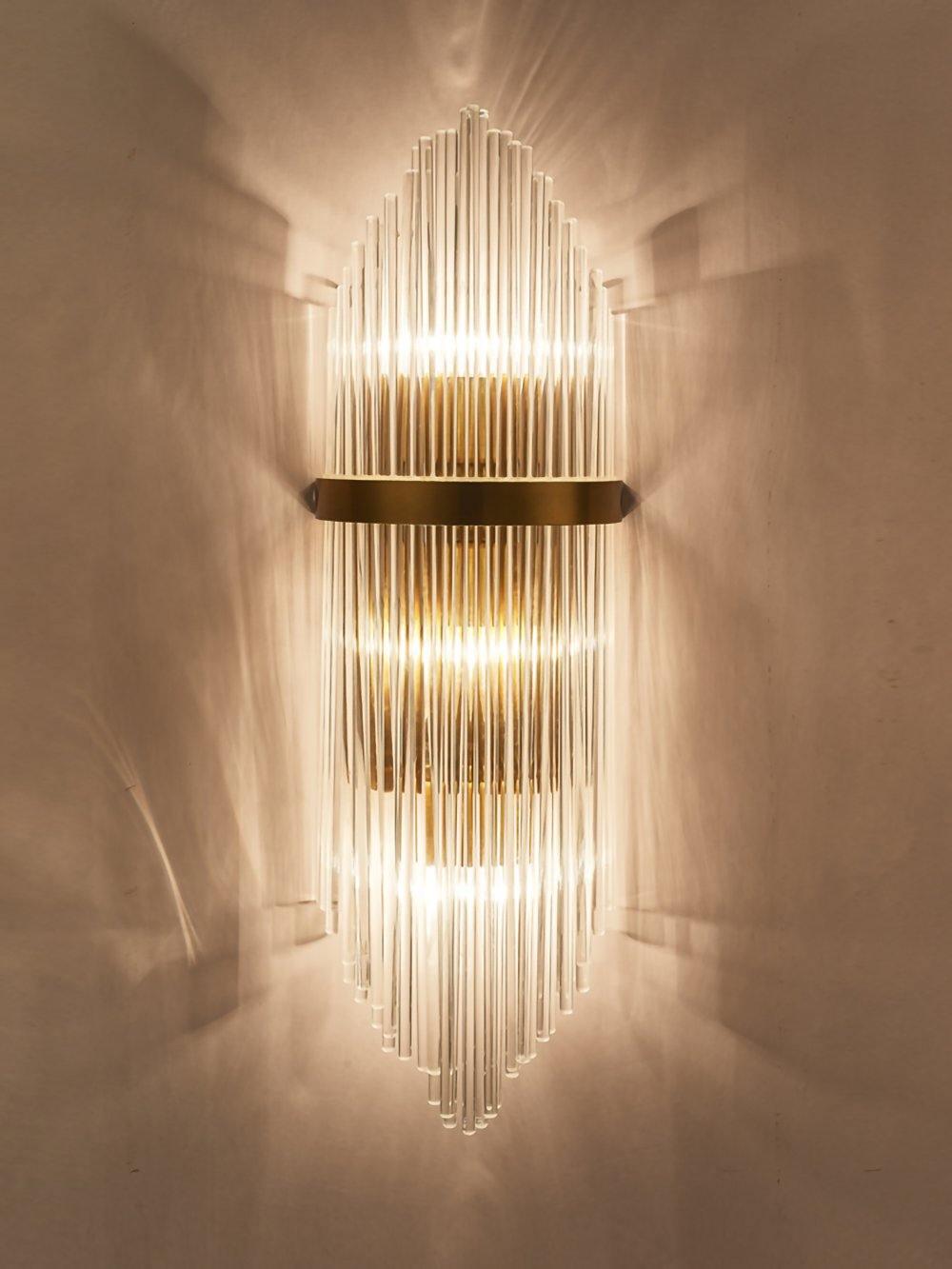 Ildorel Postmodern Luxury Crystal Wall Lamp