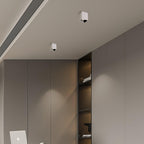Lustra Ceiling Light Cube Square Black Spotlight