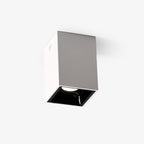 Lustra Ceiling Light Cube Square Black Spotlight