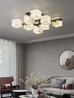 Kaelen Alabaster Ceiling Light