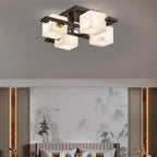 Kaelen Alabaster Ceiling Light