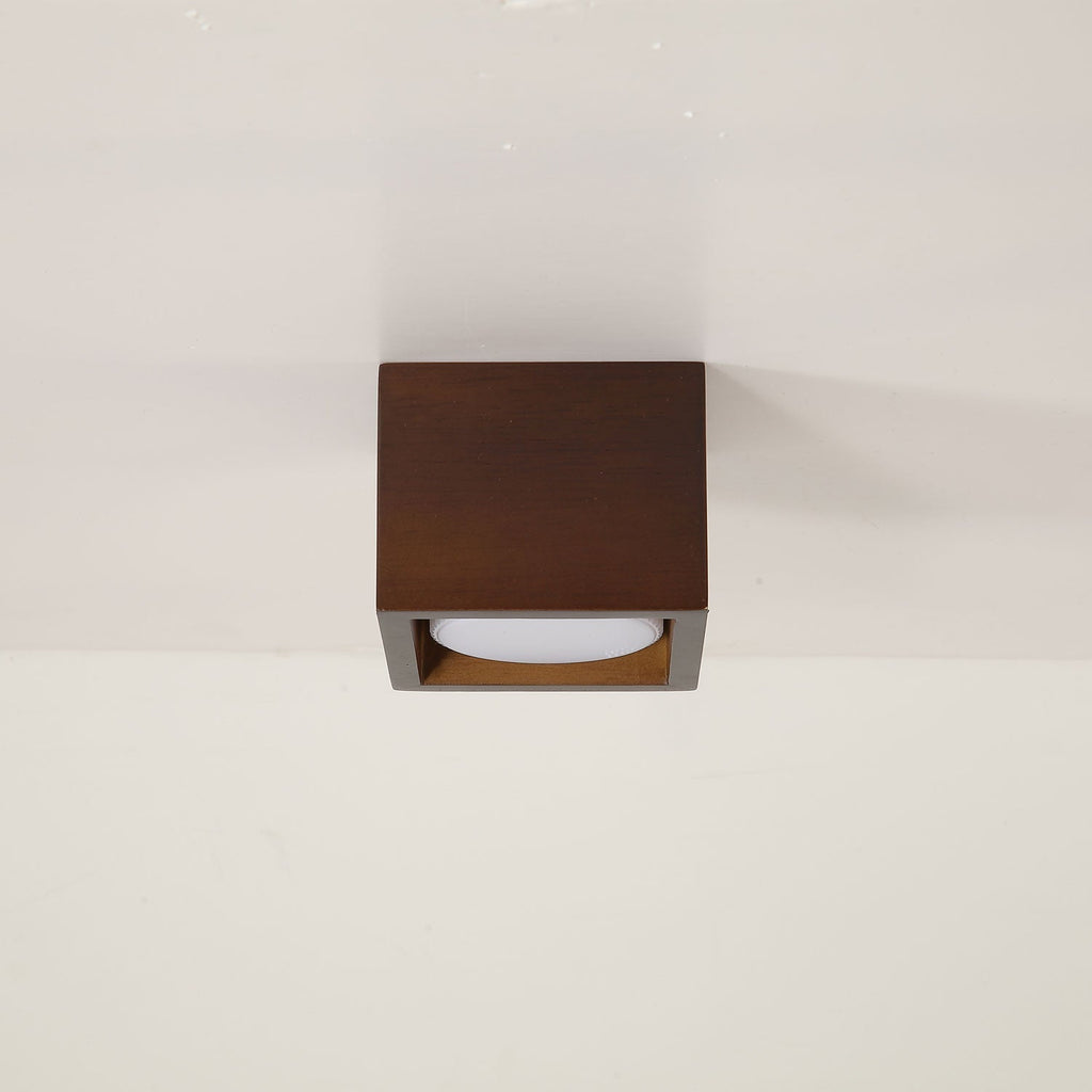 Eliza Minimalist Wood Ceiling Light