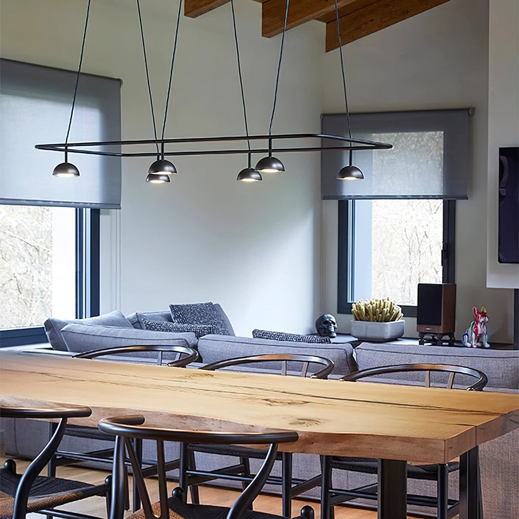 Aurora Chandelier LED Sleek