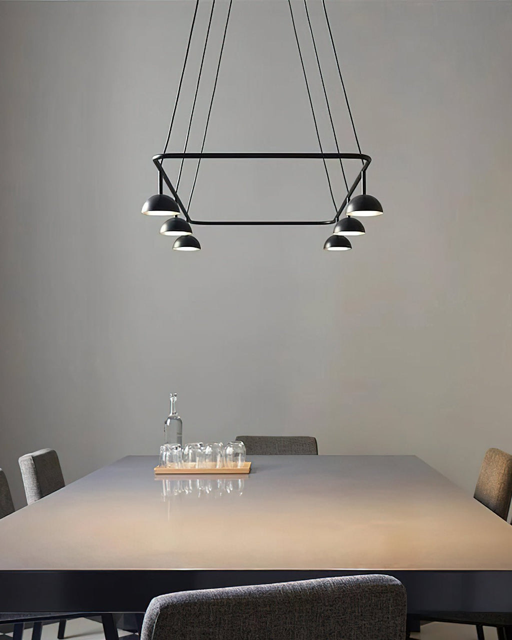 Aurora Chandelier LED Sleek