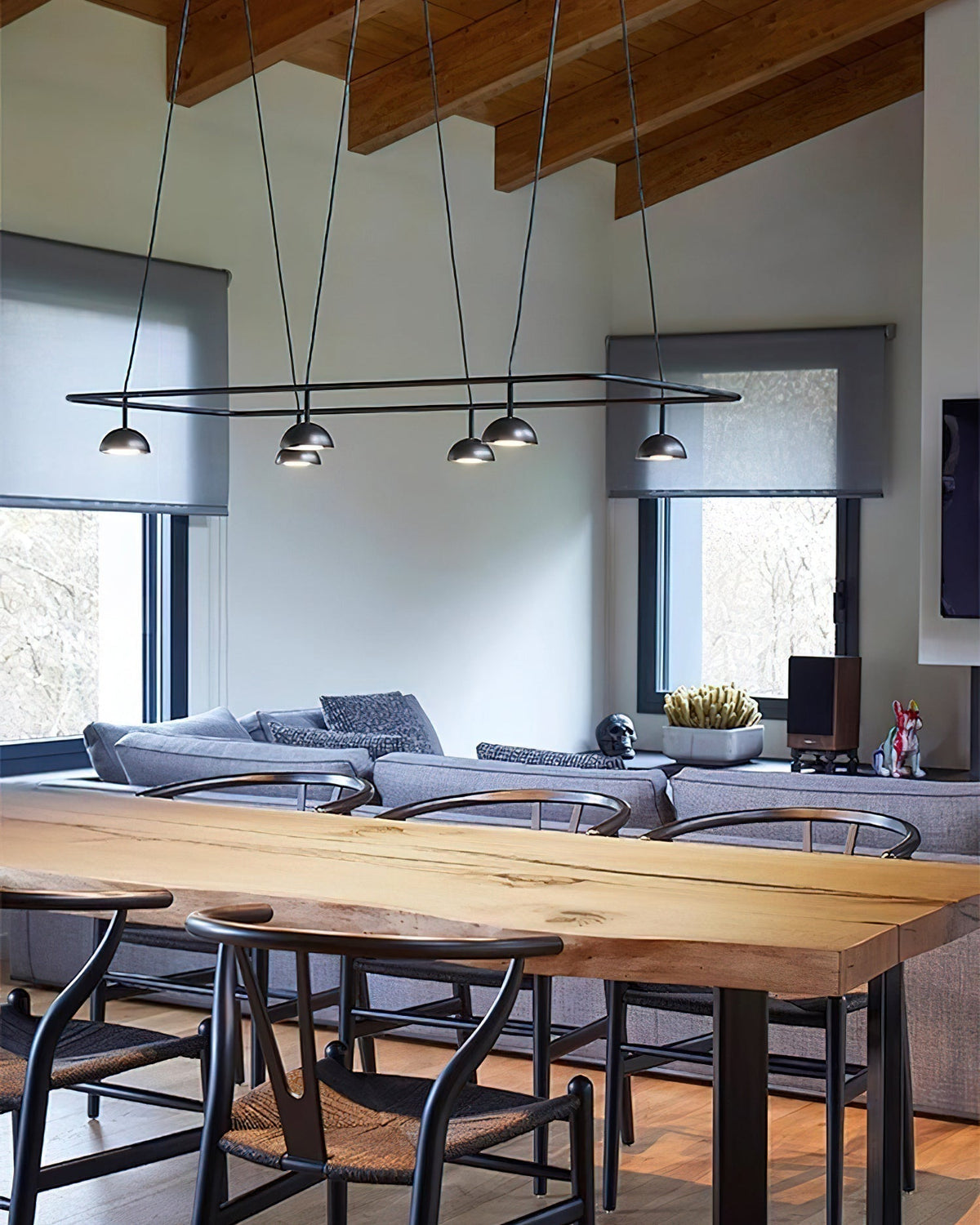 Aurora Chandelier LED Sleek