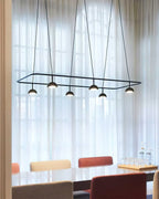 Aurora Chandelier LED Sleek