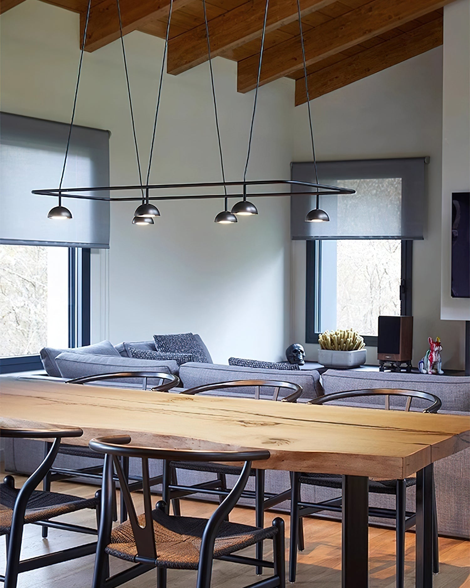 Aurora Chandelier LED Sleek