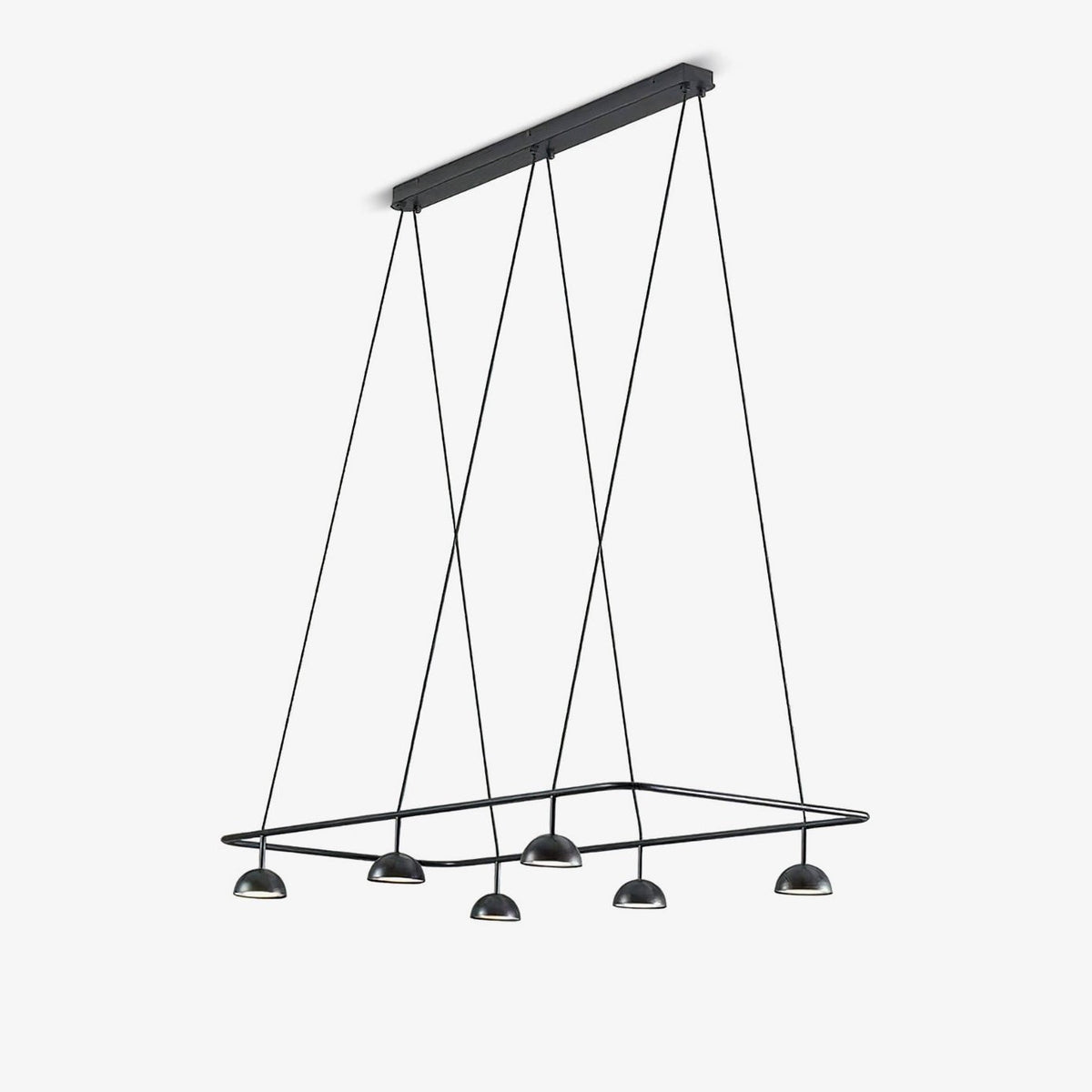 Aurora Chandelier LED Sleek