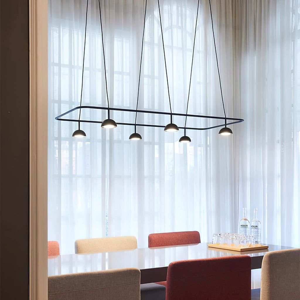 Aurora Chandelier LED Sleek