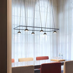 Aurora Chandelier LED Sleek