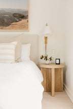 Elan Modern Minimalist Plug-In Brass Fabric Sconce Wall Lamp