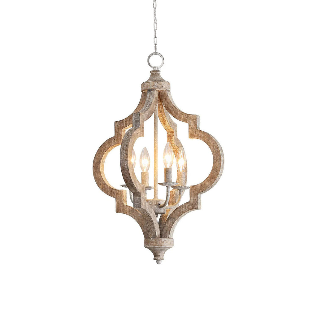 Fervor Individual Creativity Wooden Chandelier