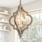 Fervor Individual Creativity Wooden Chandelier