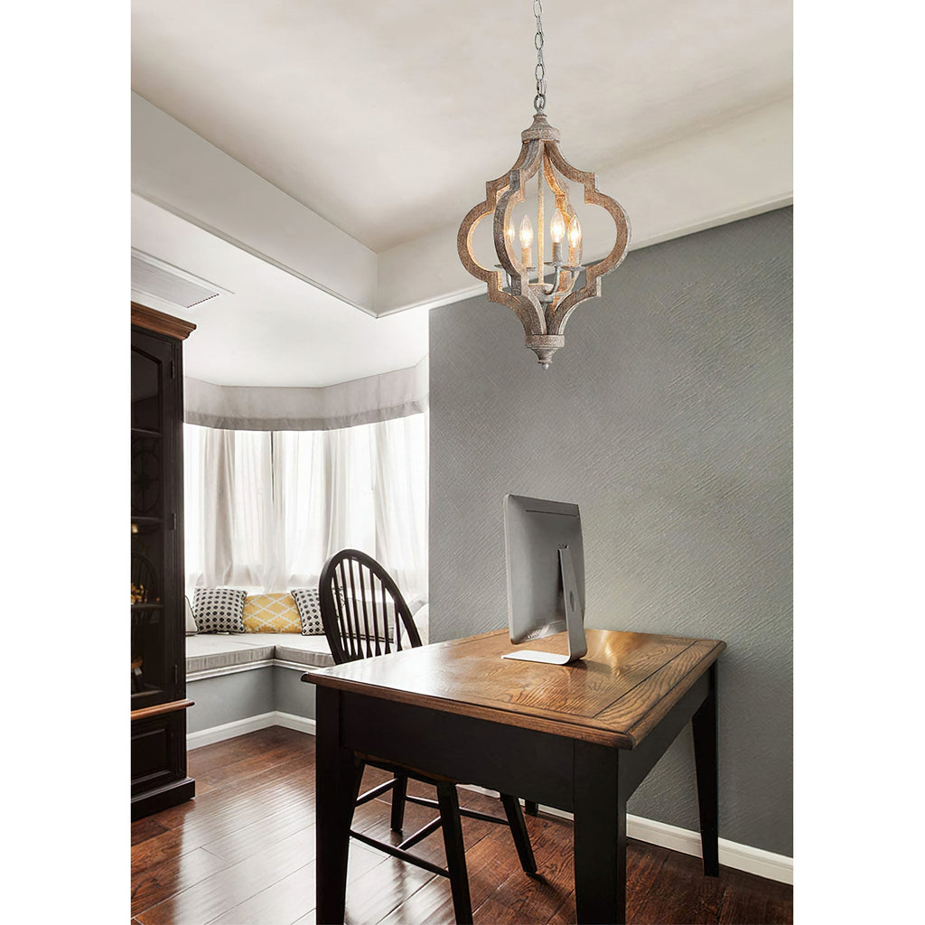 Fervor Individual Creativity Wooden Chandelier