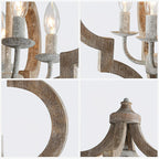 Fervor Individual Creativity Wooden Chandelier