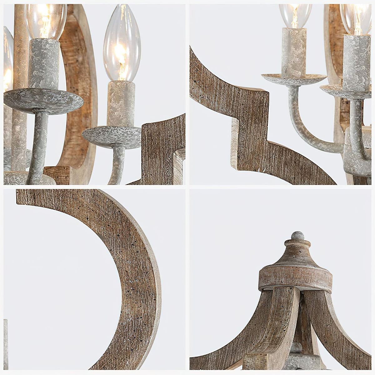 Fervor Individual Creativity Wooden Chandelier